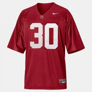Red Youth(Kids) College Football Dont'a Hightower Alabama Jersey #30 666286-540