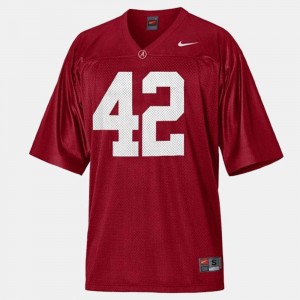 Red Kids Eddie Lacy Alabama Jersey College Football #42 161597-492