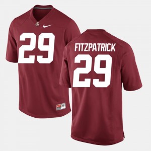 Minkah Fitzpatrick Alabama Jersey #29 Alumni Football Game Crimson Men 829091-350