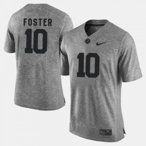 Gridiron Gray Limited For Men's Gridiron Limited Reuben Foster Alabama Jersey #10 Gray 787265-496