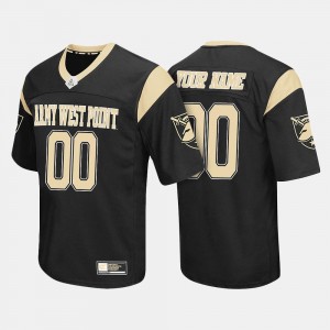 For Men Black #00 College Limited Football Army Customized Jerseys 718689-981