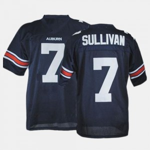 #7 Pat Sullivan Auburn Jersey Men Blue College Football 663794-390
