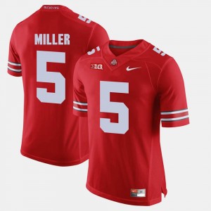 #5 Scarlet Men Braxton Miller OSU Jersey Alumni Football Game 549768-196