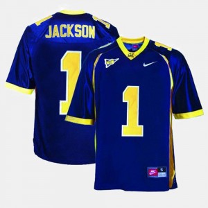 DeSean Jackson Cal Bears Jersey Gold Youth(Kids) #1 College Football 203713-258