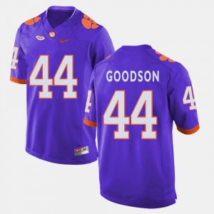 Men's Purple College Football B.J. Goodson Clemson Jersey #44 968861-790