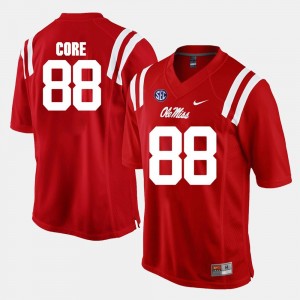 Red Cody Core Ole Miss Jersey Alumni Football Game Men's #88 770153-506