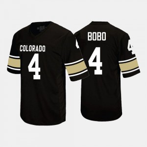 #4 Black College Football Bryce Bobo Colorado Jersey Men's 465335-223