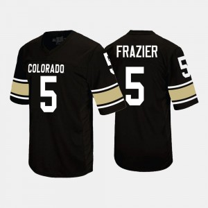 George Frazier Colorado Jersey #5 Black College Football Men 659987-215