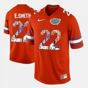 Men College Football Emmitt Smith Gators Jersey #22 Orange 112820-792