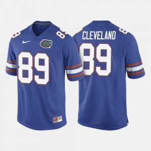 Royal Blue College Football Mens Tyrie Cleveland Gators Jersey #89 434296-728