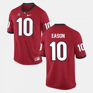 #10 Red Jacob Eason UGA Jersey College Football Mens 965640-967