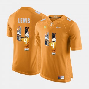 Orange LaTroy Lewis UT Jersey Pictorial Fashion For Men #4 611648-192