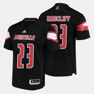 Brandon Radcliff Louisville Jersey Black For Men's College Football #23 366387-987