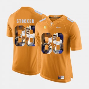 Orange Pictorial Fashion Luke Stocker UT Jersey Men's #88 549126-209