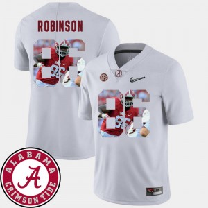 Pictorial Fashion #86 For Men A'Shawn Robinson Alabama Jersey Football White 463901-899