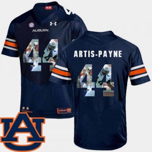 Navy Cameron Artis-Payne Auburn Jersey #44 Mens Pictorial Fashion Football 154148-277