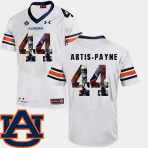 Cameron Artis-Payne Auburn Jersey Football Pictorial Fashion For Men's White #44 325619-233
