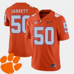 2018 ACC Grady Jarrett Clemson Jersey Men College Football #50 Orange 287002-233