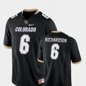 Game College Football Men's #6 Black Paul Richardson Colorado Jersey 825476-732