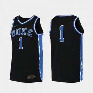 For Men Black Duke Jersey Replica #00 College Basketball 260464-441