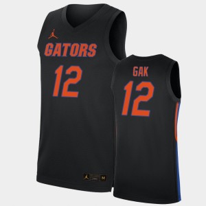 Replica 2019-20 College Basketball Gorjok Gak Gators Jersey For Men's Black #12 984114-612