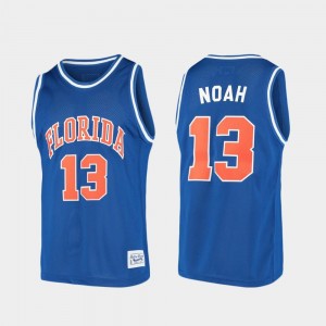 Mens Alumni Basketball Joakim Noah Gators Jersey #13 Royal 148042-729