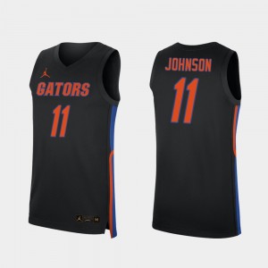 Replica Keyontae Johnson Gators Jersey Black 2019-20 College Basketball Mens #11 975846-497