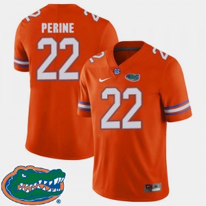 2018 SEC #22 Orange Lamical Perine Gators Jersey For Men's College Football 261476-170