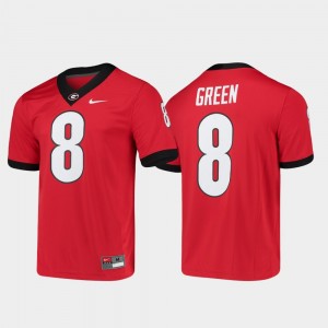 Alumni Player College Football Game Red A.J. Green UGA Jersey Mens #8 598656-743