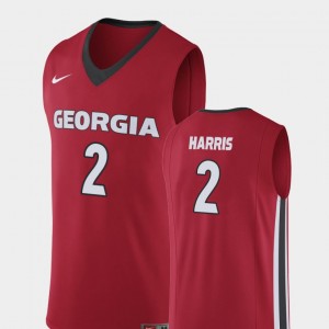 Replica Red #2 For Men's Jordan Harris UGA Jersey College Basketball 746180-588