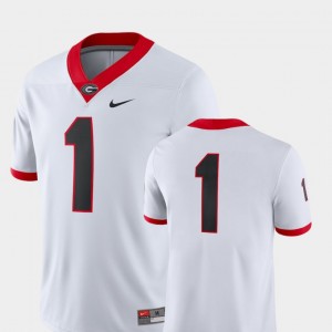 UGA Jersey For Men's White 2018 Game College Football #1 924184-266