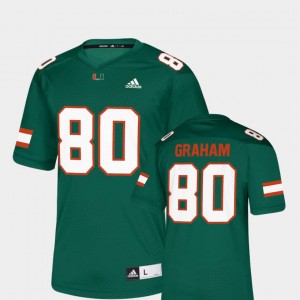#80 Green NFLPA Alumni Chase For Men Jimmy Graham Miami Jersey Replica 644489-422