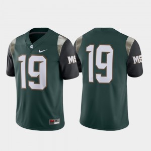 For Men's #19 Limited MSU Jersey Green 606924-135