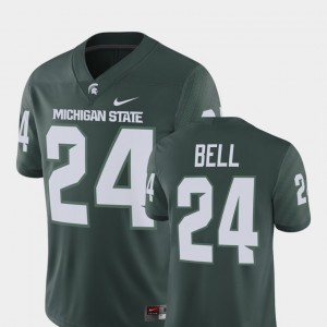 Player For Men's Green Le'Veon Bell MSU Jersey #24 Alumni Football Game 831423-788
