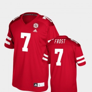 College Football Player Red #7 For Men Scott Frost Nebraska Jersey 334241-123