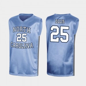 Royal Special College Basketball #25 Mens March Madness Caleb Ellis UNC Jersey 989942-771