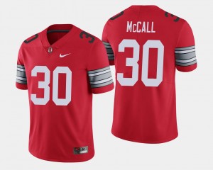 Men Scarlet 2018 Spring Game Limited Demario McCall OSU Jersey #30 846367-433