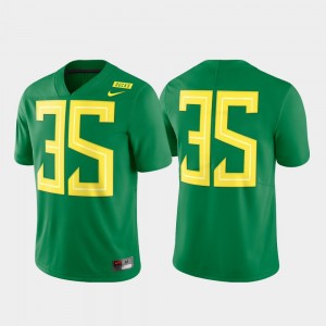 For Men Football #35 Limited Oregon Jersey Green 326968-190