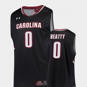 College Basketball Black For Men's Replica David Beatty South Carolina Jersey #0 613498-221