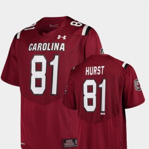 Hayden Hurst South Carolina Jersey Replica Alumni Football Game Mens #81 Garnet 577019-709