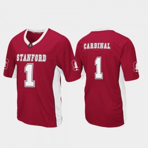Football Cardinal Stanford Jersey Men #1 Max Power 790600-808