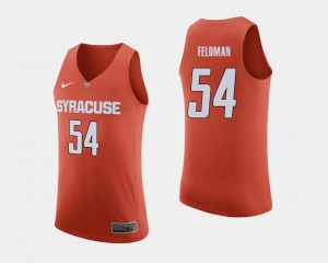 College Basketball For Men's Ky Feldman Syracuse Jersey Orange #54 520256-702