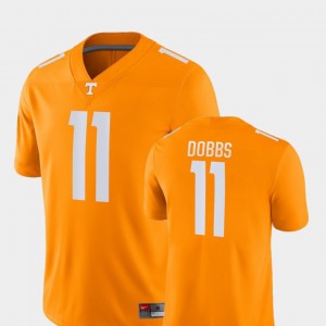 Game Mens College Football #11 Joshua Dobbs UT Jersey Orange 226275-177
