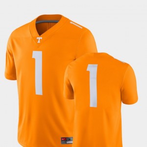 Tenn Orange UT Jersey 2018 Game For Men #1 College Football 725421-453