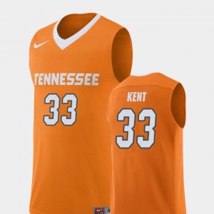 #33 Orange College Basketball Zach Kent UT Jersey For Men Replica 989757-742