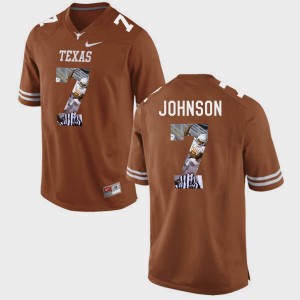 Pictorial Fashion For Men #7 Marcus Johnson Texas Jersey Brunt Orange 357432-609