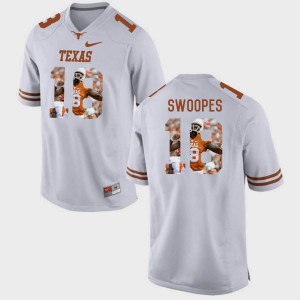 White Mens Tyrone Swoopes Texas Jersey Pictorial Fashion #18 825203-488