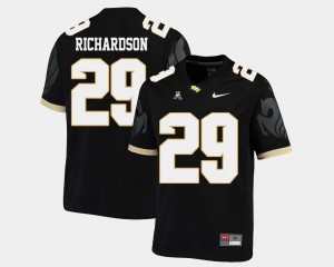 #29 American Athletic Conference College Football Cordarrian Richardson UCF Jersey Black Men's 658882-387