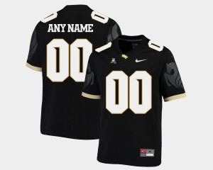Black #00 UCF Customized Jersey For Men's College Football American Athletic Conference 249953-132