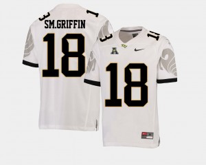 College Football White Shaquem Griffin UCF Jersey #18 Mens American Athletic Conference 423795-597